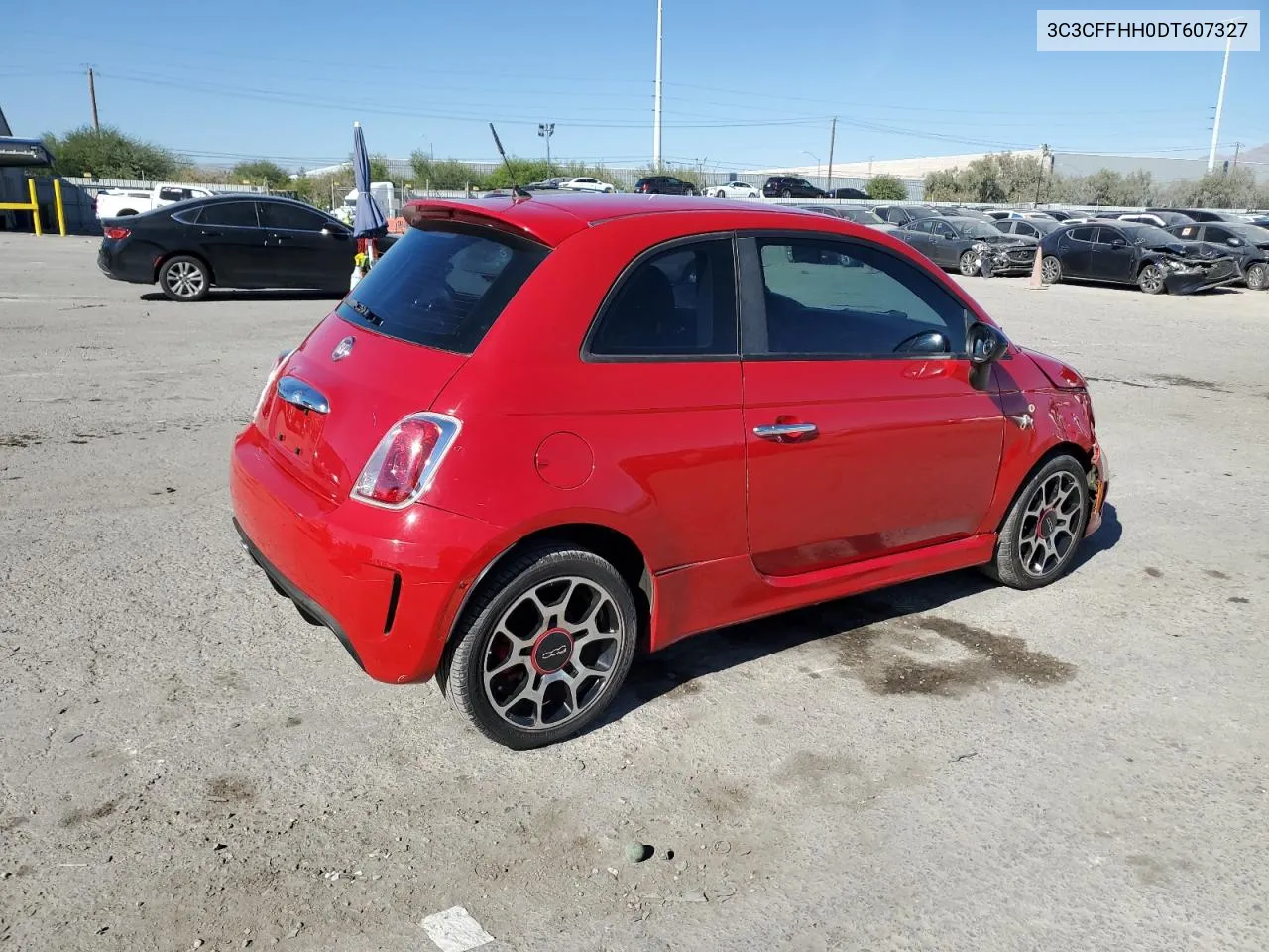 2013 Fiat 500 Sport VIN: 3C3CFFHH0DT607327 Lot: 77911234