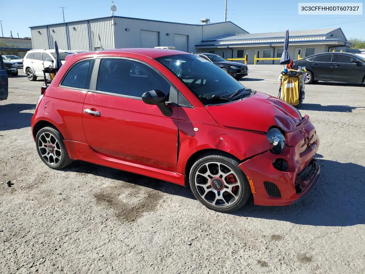 2013 Fiat 500 Sport VIN: 3C3CFFHH0DT607327 Lot: 77911234