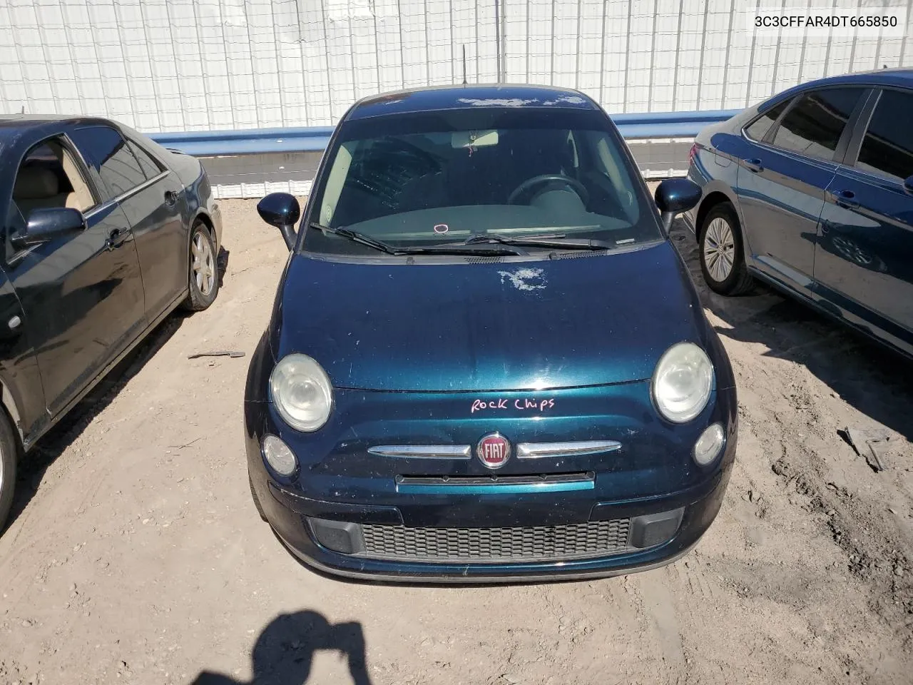 2013 Fiat 500 Pop VIN: 3C3CFFAR4DT665850 Lot: 78266474