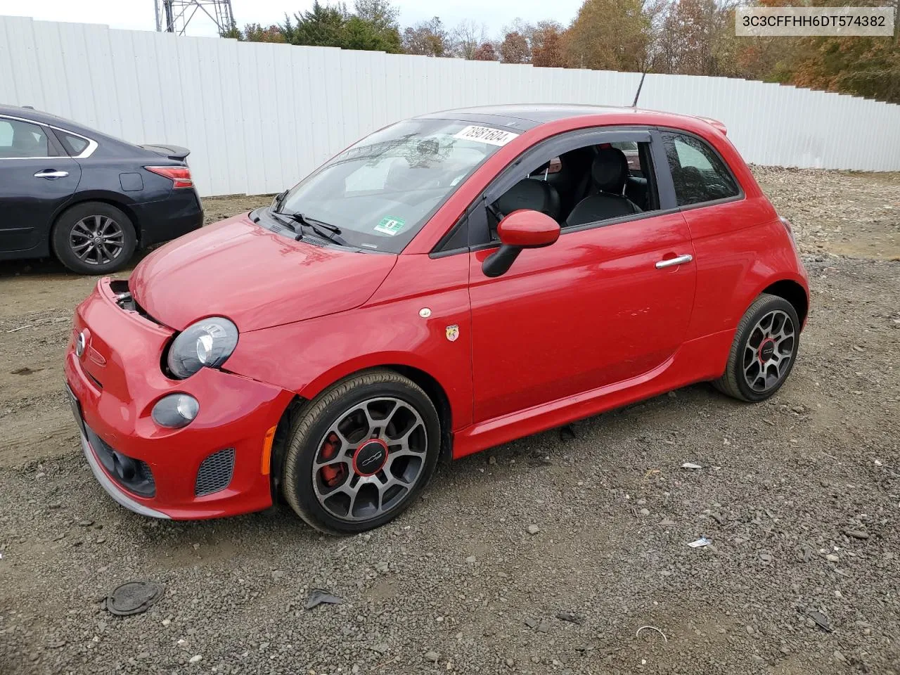 2013 Fiat 500 Sport VIN: 3C3CFFHH6DT574382 Lot: 78981604