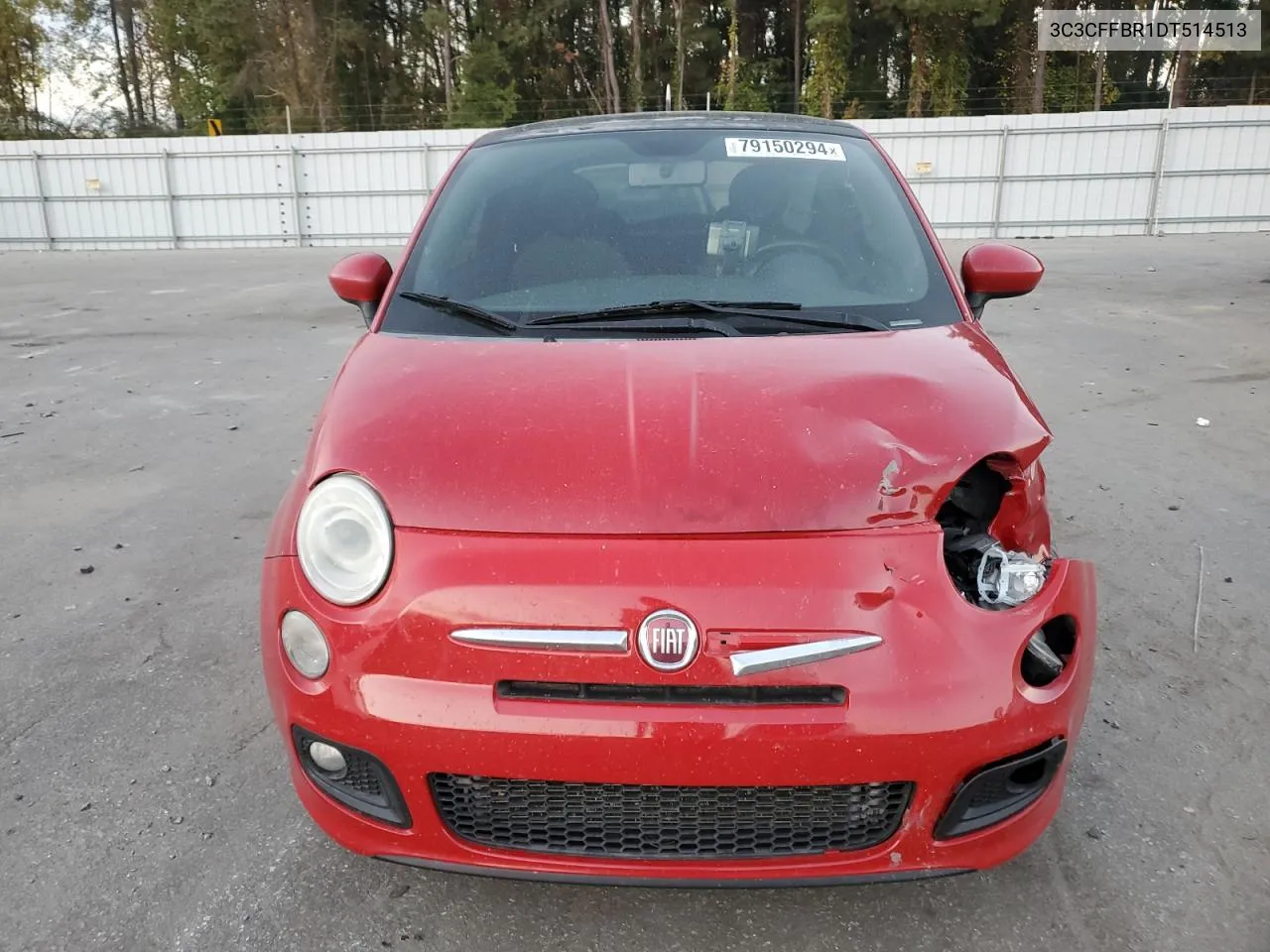 2013 Fiat 500 Sport VIN: 3C3CFFBR1DT514513 Lot: 79150294