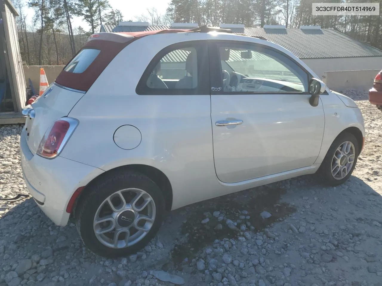 2013 Fiat 500 Pop VIN: 3C3CFFDR4DT514969 Lot: 79255364