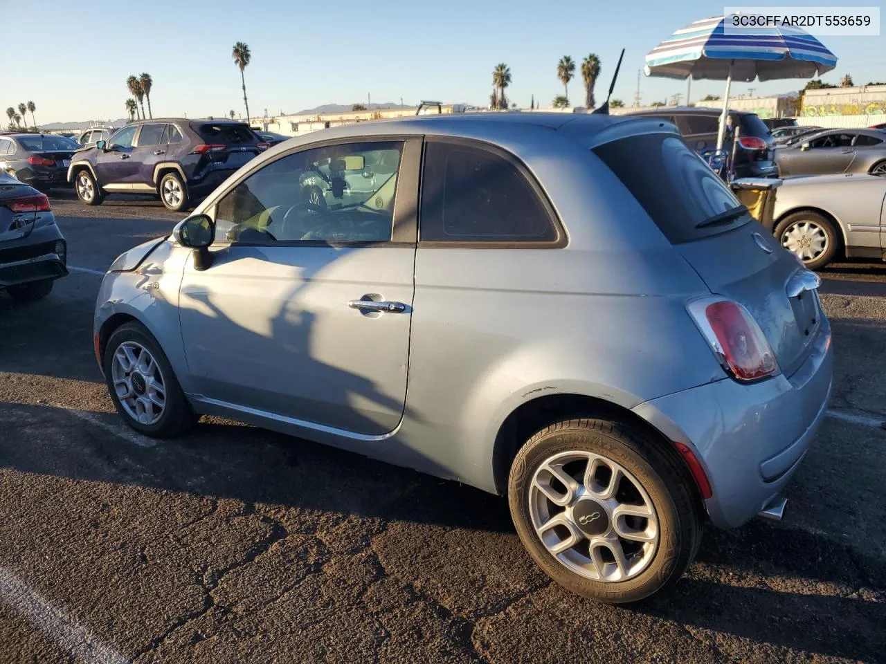 3C3CFFAR2DT553659 2013 Fiat 500 Pop