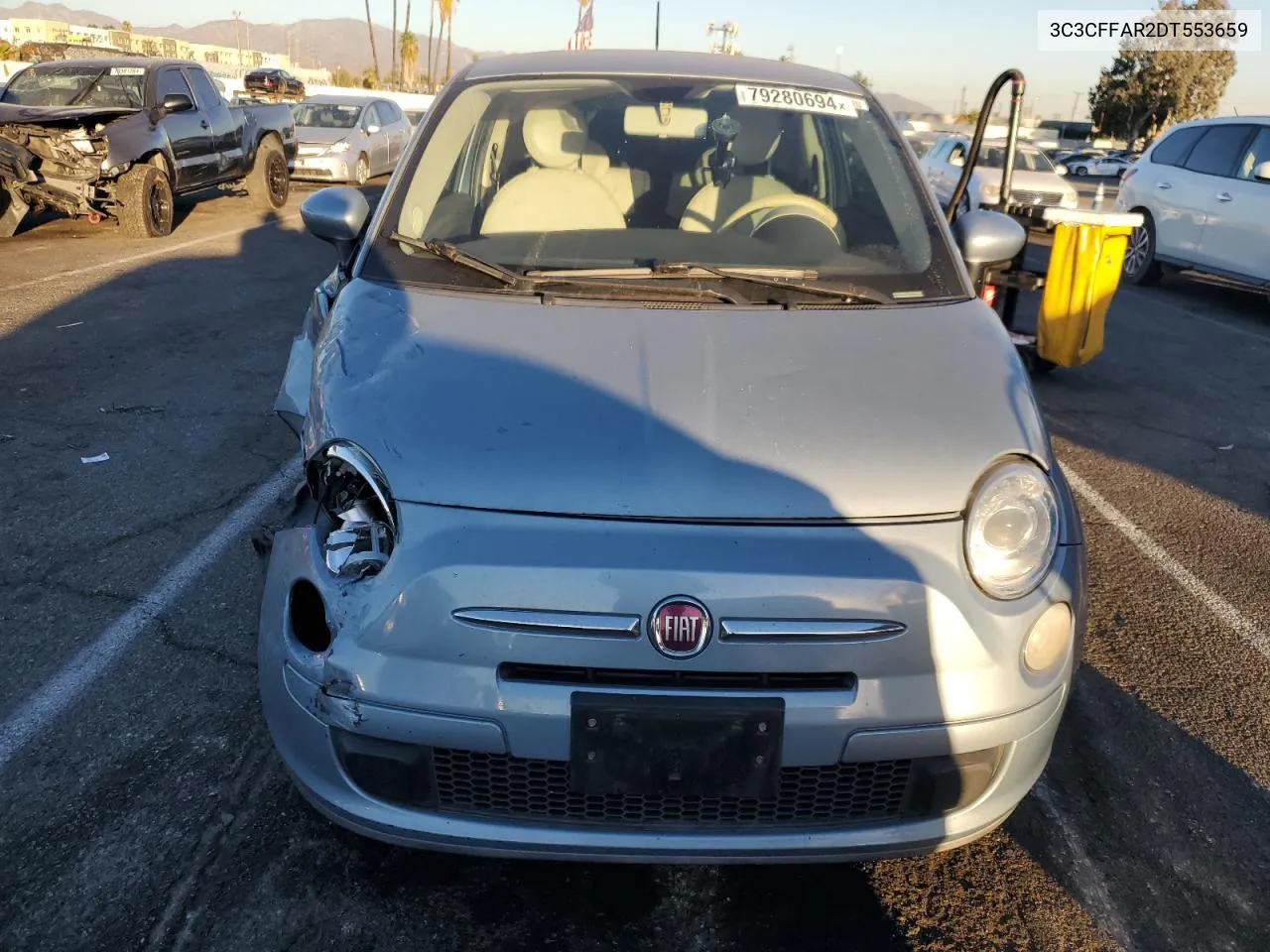 3C3CFFAR2DT553659 2013 Fiat 500 Pop