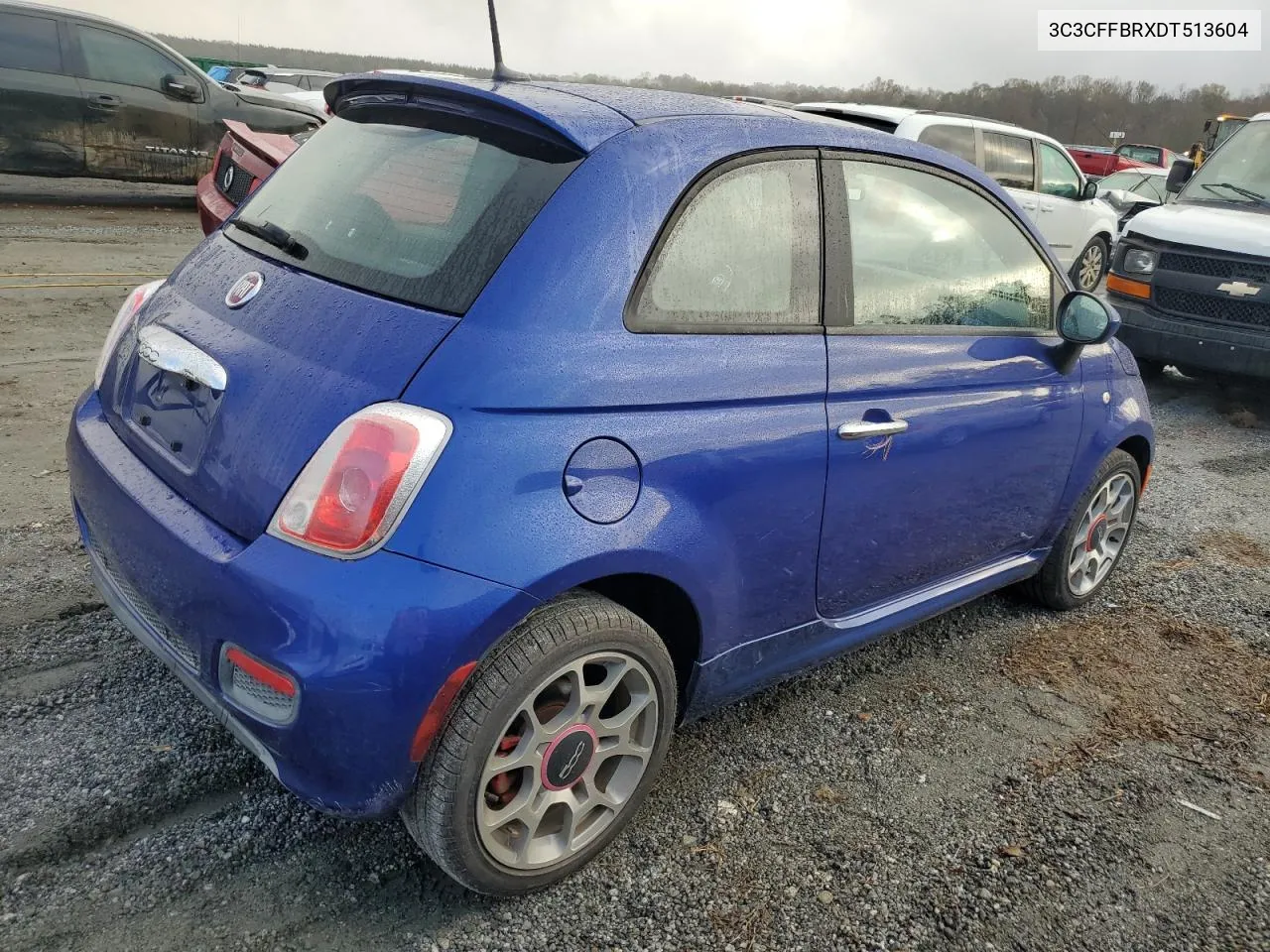 2013 Fiat 500 Sport VIN: 3C3CFFBRXDT513604 Lot: 79764634