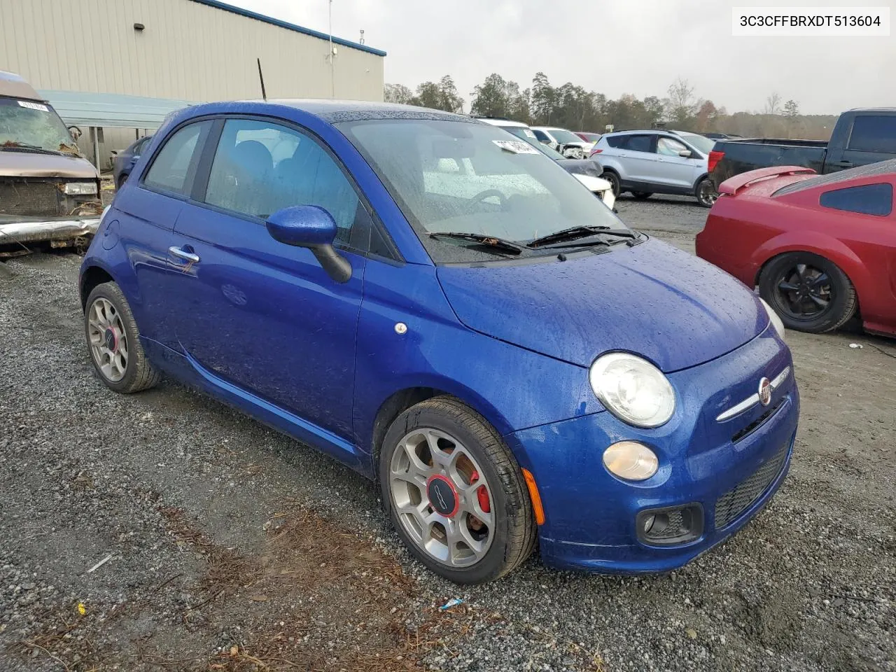 2013 Fiat 500 Sport VIN: 3C3CFFBRXDT513604 Lot: 79764634