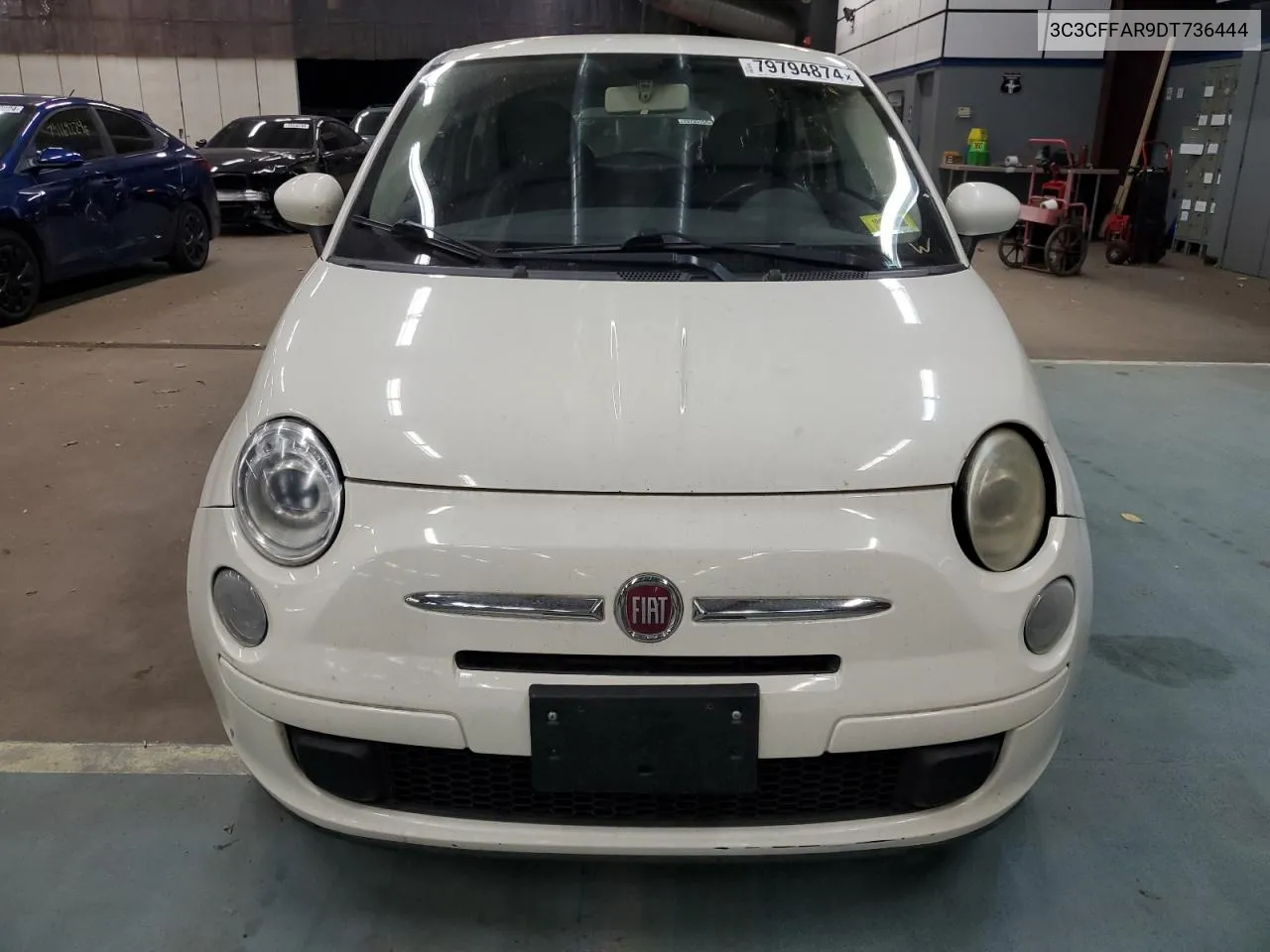 2013 Fiat 500 Pop VIN: 3C3CFFAR9DT736444 Lot: 79794874