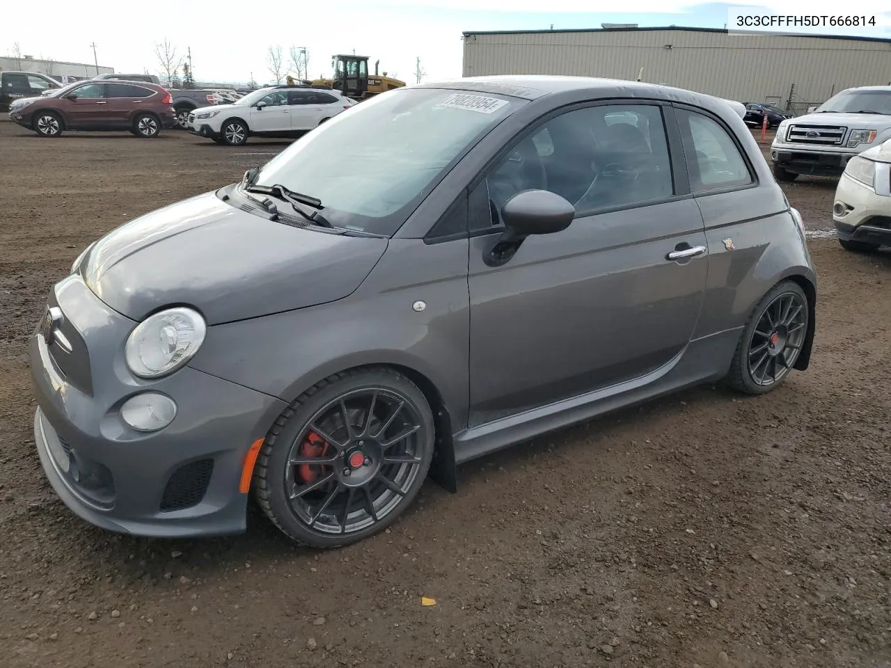 2013 Fiat 500 Abarth VIN: 3C3CFFFH5DT666814 Lot: 79828954