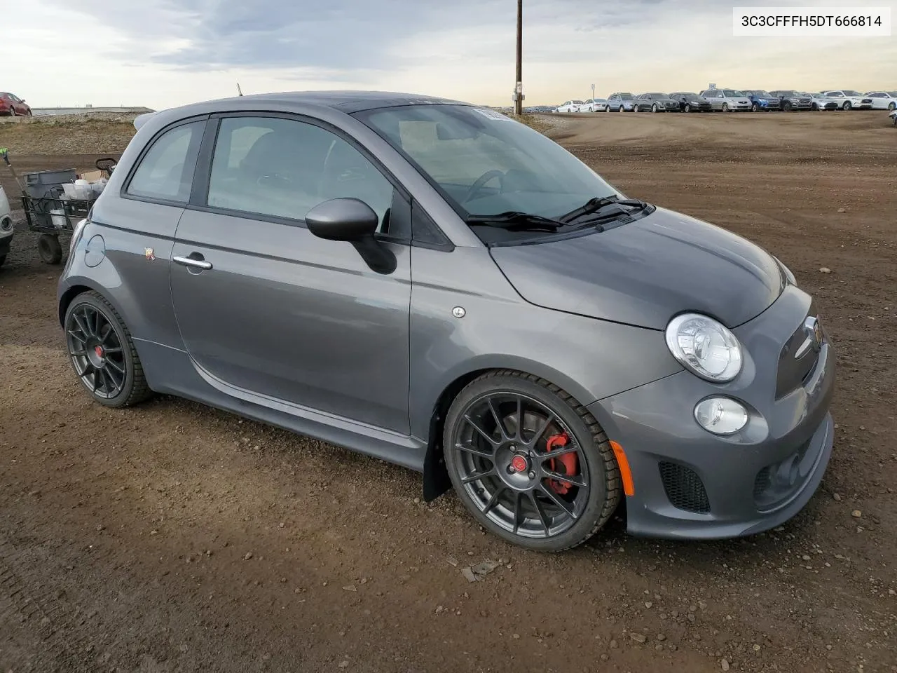 2013 Fiat 500 Abarth VIN: 3C3CFFFH5DT666814 Lot: 79828954