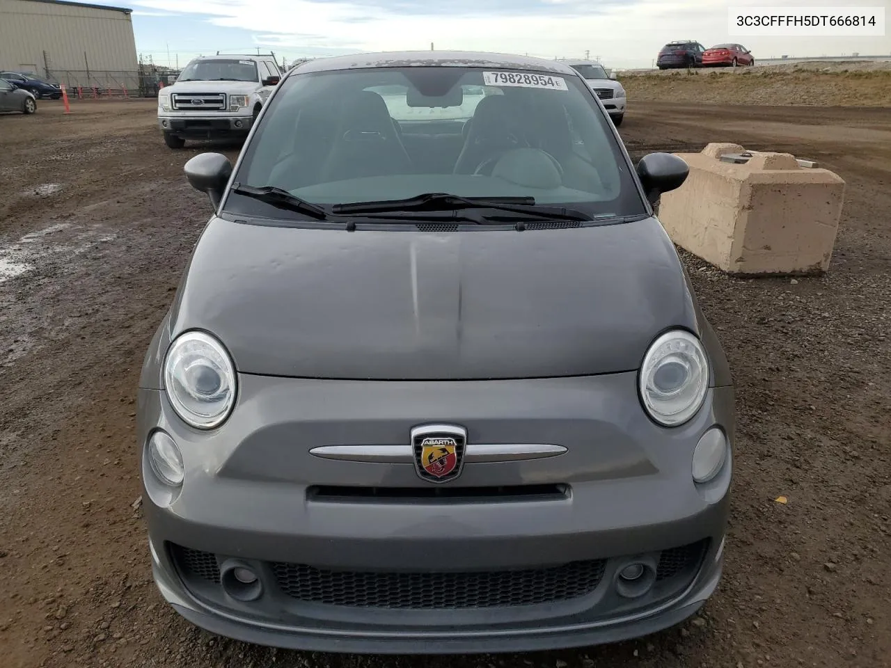 2013 Fiat 500 Abarth VIN: 3C3CFFFH5DT666814 Lot: 79828954