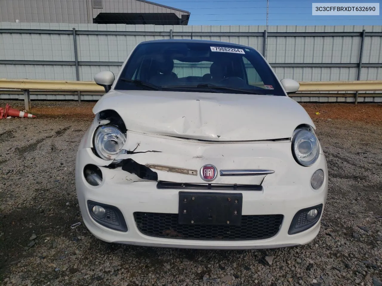 2013 Fiat 500 Sport VIN: 3C3CFFBRXDT632690 Lot: 79882264