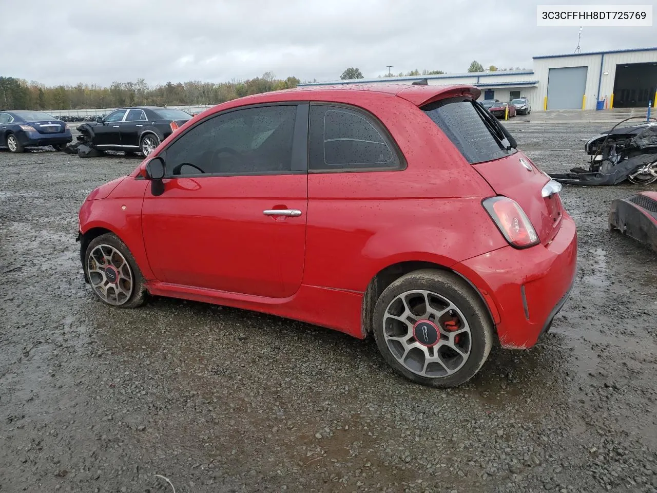 2013 Fiat 500 Sport VIN: 3C3CFFHH8DT725769 Lot: 79953224