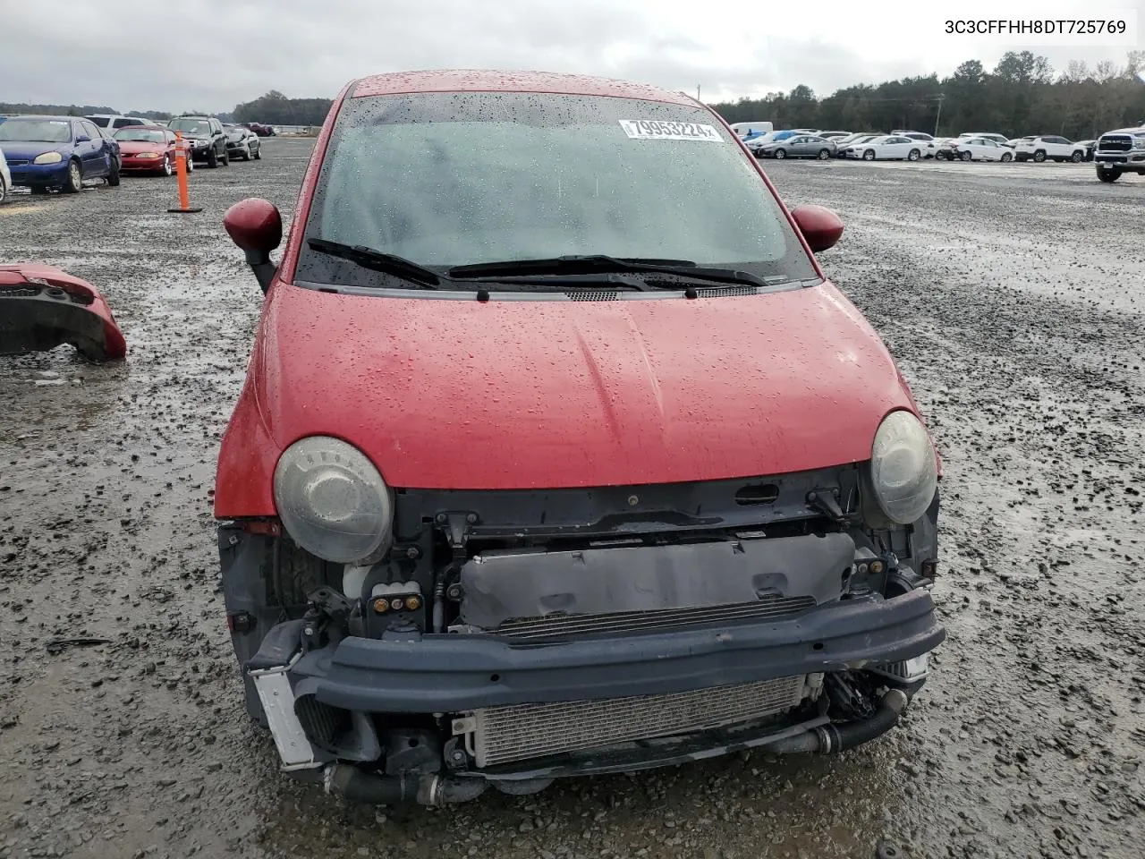 2013 Fiat 500 Sport VIN: 3C3CFFHH8DT725769 Lot: 79953224