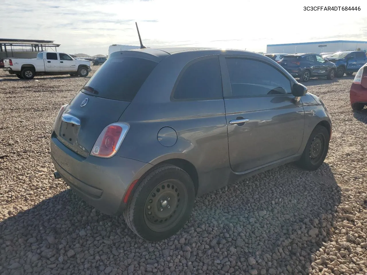 2013 Fiat 500 Pop VIN: 3C3CFFAR4DT684446 Lot: 80459634