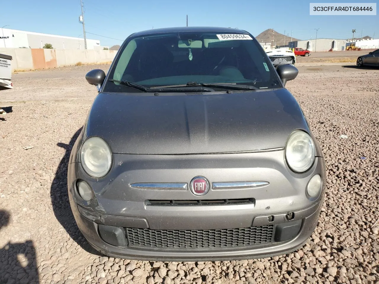 2013 Fiat 500 Pop VIN: 3C3CFFAR4DT684446 Lot: 80459634