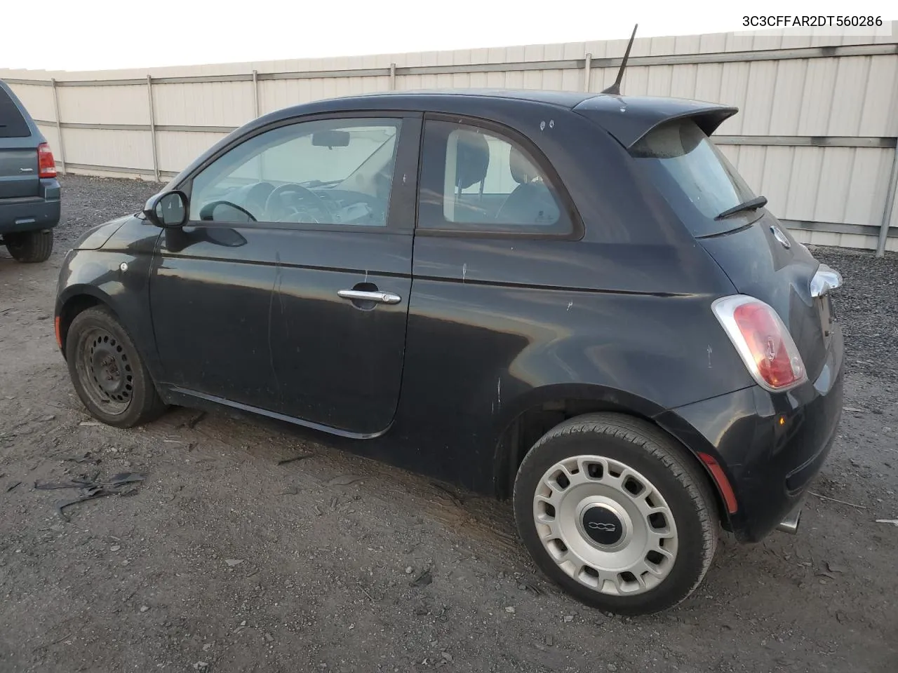 2013 Fiat 500 Pop VIN: 3C3CFFAR2DT560286 Lot: 80703194