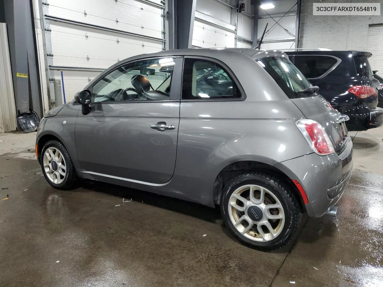 2013 Fiat 500 Pop VIN: 3C3CFFARXDT654819 Lot: 80731704