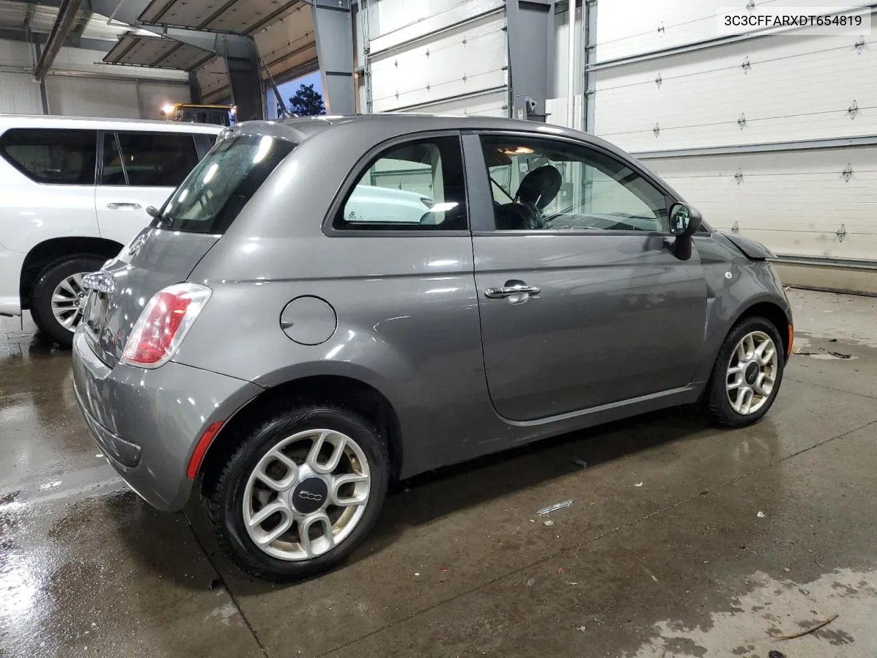 2013 Fiat 500 Pop VIN: 3C3CFFARXDT654819 Lot: 80731704