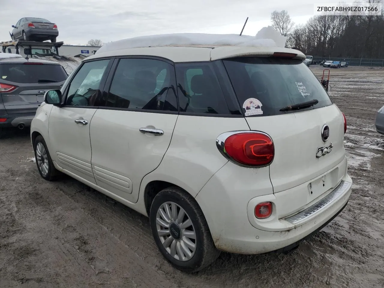 2014 Fiat 500L Easy VIN: ZFBCFABH9EZ017566 Lot: 39658774