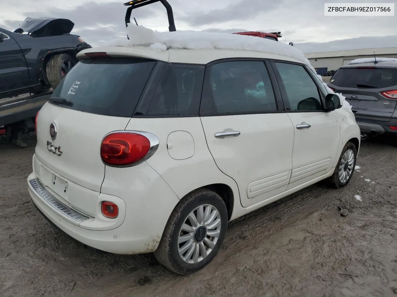 2014 Fiat 500L Easy VIN: ZFBCFABH9EZ017566 Lot: 39658774