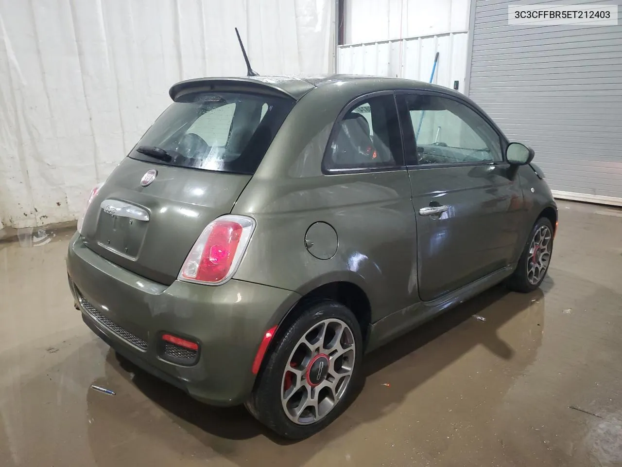 2014 Fiat 500 Sport VIN: 3C3CFFBR5ET212403 Lot: 44680874