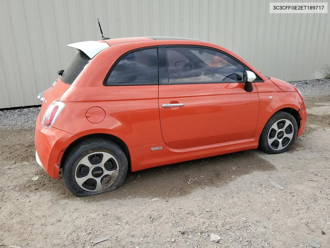 2014 Fiat 500 Electric VIN: 3C3CFFGE2ET189717 Lot: 58941174