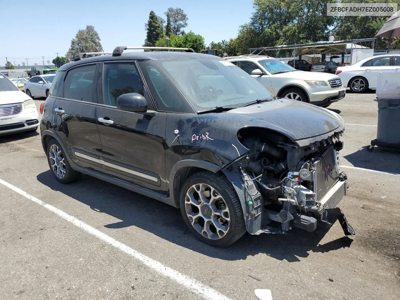 2014 Fiat 500L Trekking VIN: ZFBCFADH7EZ005008 Lot: 59679754