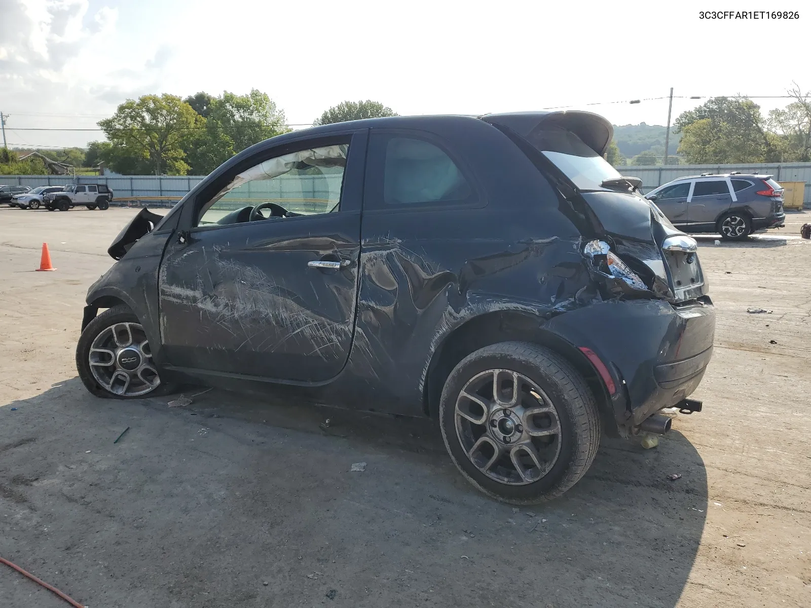 2014 Fiat 500 Pop VIN: 3C3CFFAR1ET169826 Lot: 65256144