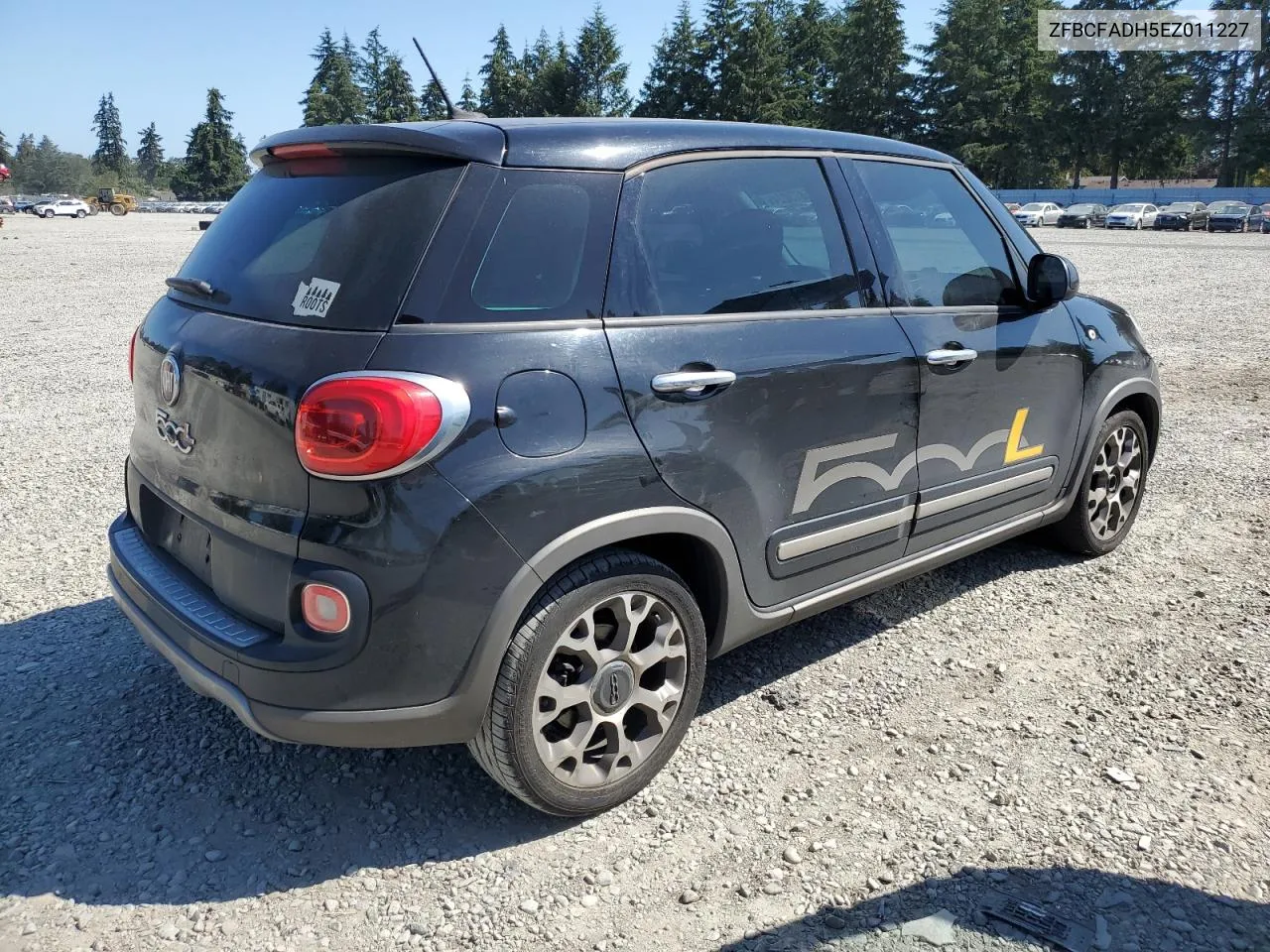 2014 Fiat 500L Trekking VIN: ZFBCFADH5EZ011227 Lot: 65873224