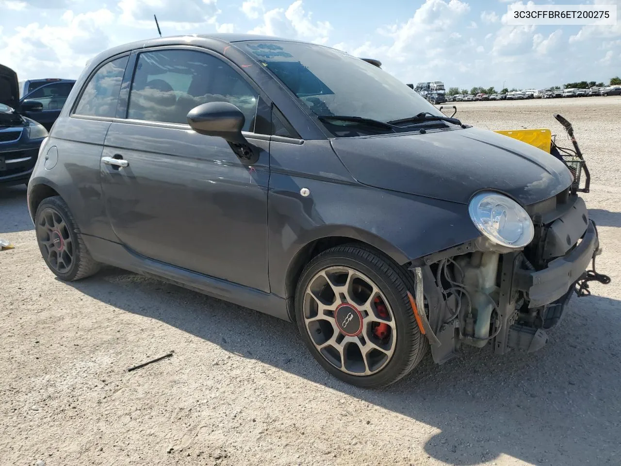 2014 Fiat 500 Sport VIN: 3C3CFFBR6ET200275 Lot: 66025004