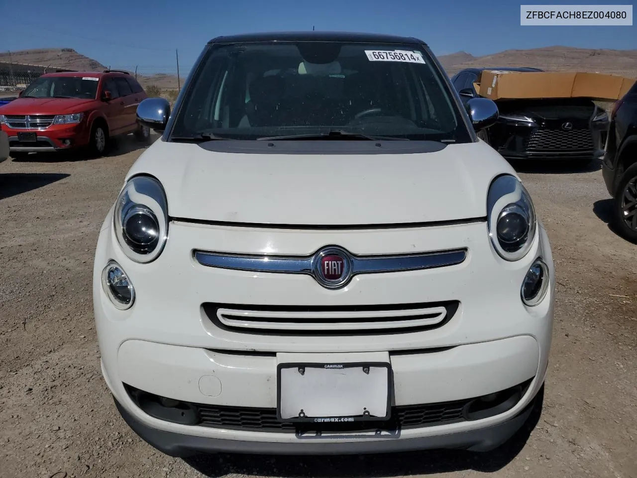 2014 Fiat 500L Lounge VIN: ZFBCFACH8EZ004080 Lot: 66756814