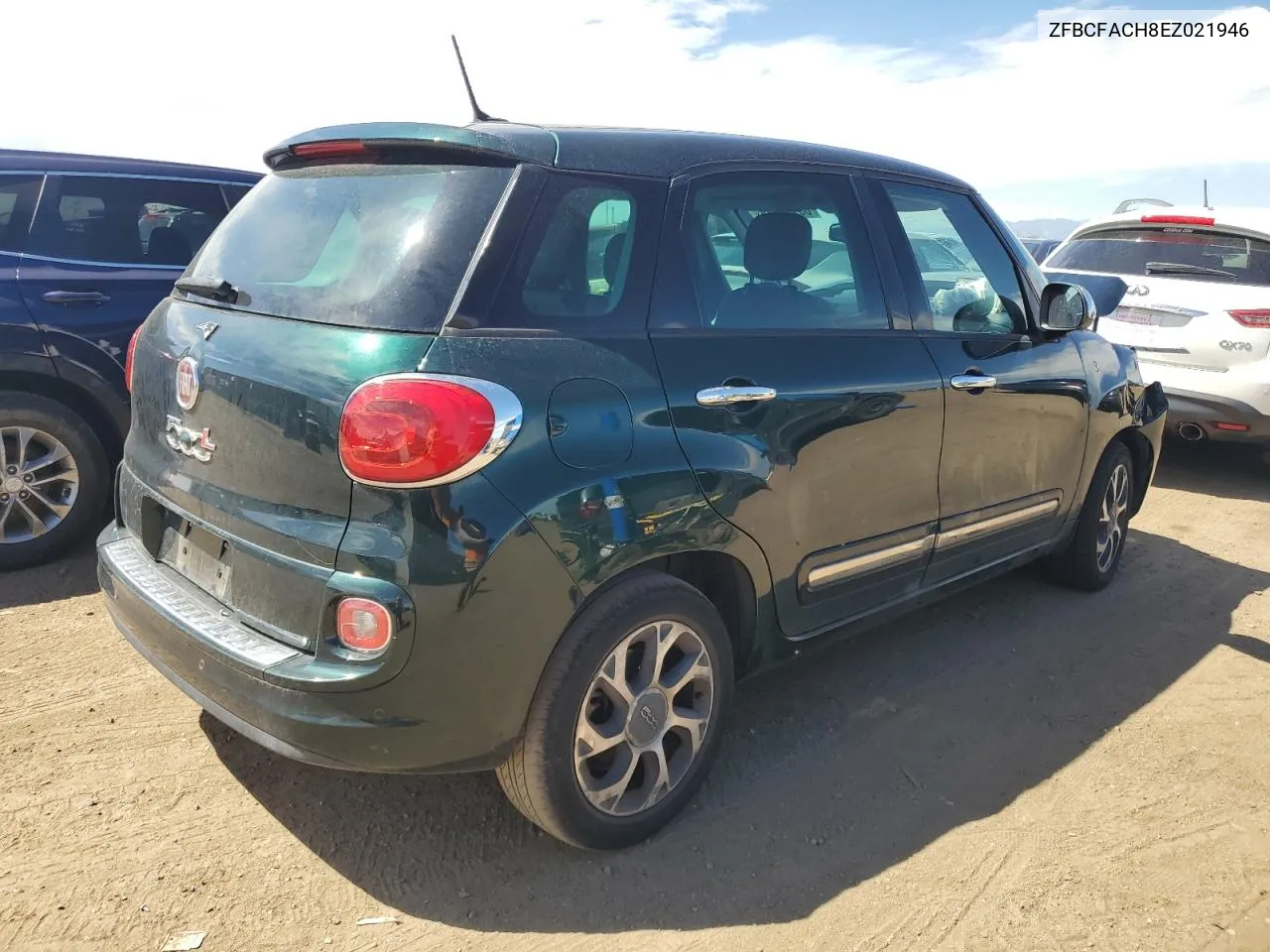 2014 Fiat 500L Lounge VIN: ZFBCFACH8EZ021946 Lot: 68133844