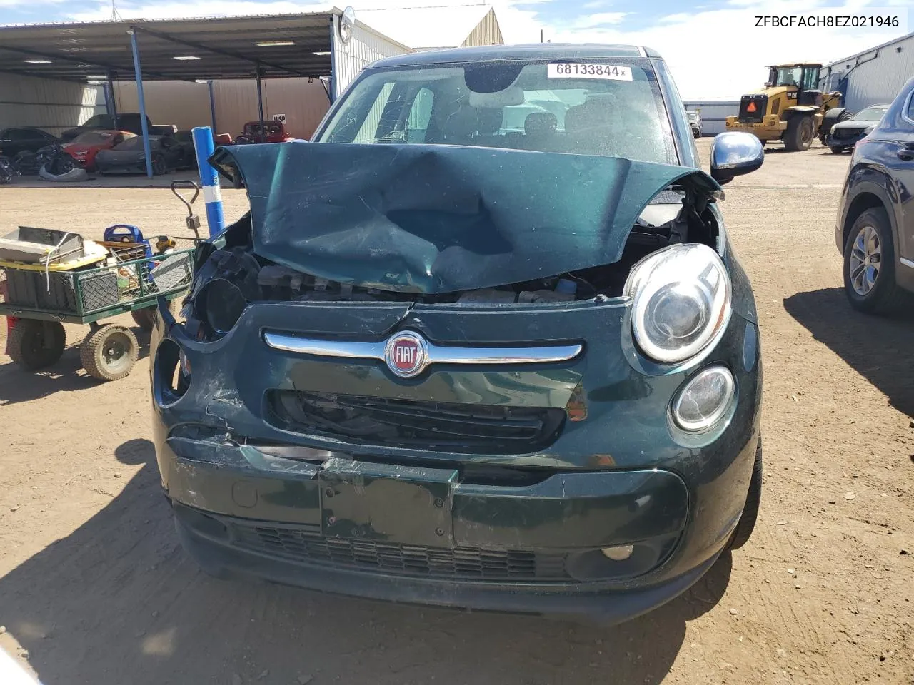 2014 Fiat 500L Lounge VIN: ZFBCFACH8EZ021946 Lot: 68133844