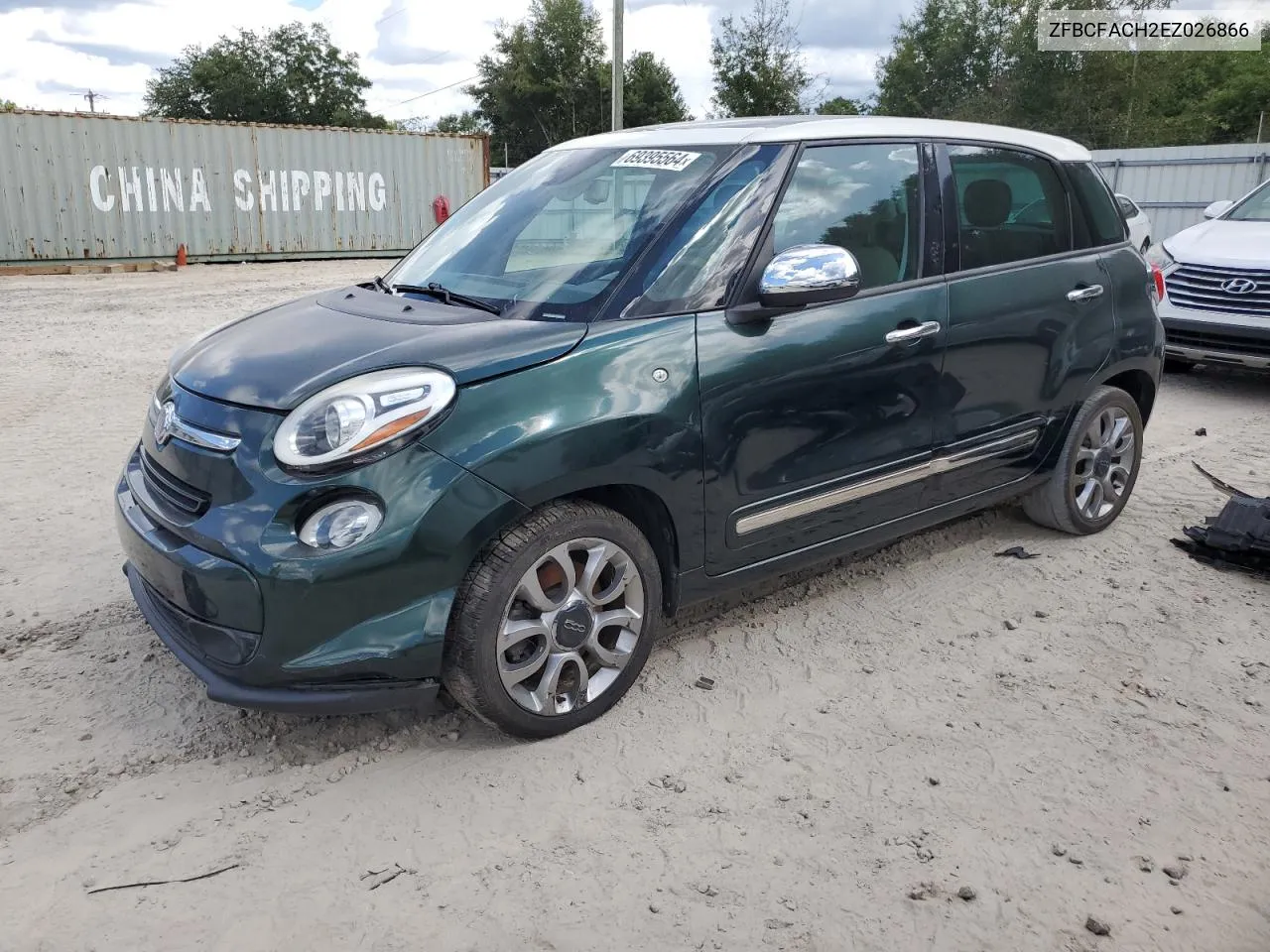 2014 Fiat 500L Lounge VIN: ZFBCFACH2EZ026866 Lot: 69395564