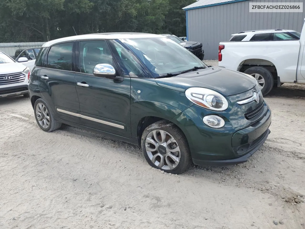 2014 Fiat 500L Lounge VIN: ZFBCFACH2EZ026866 Lot: 69395564