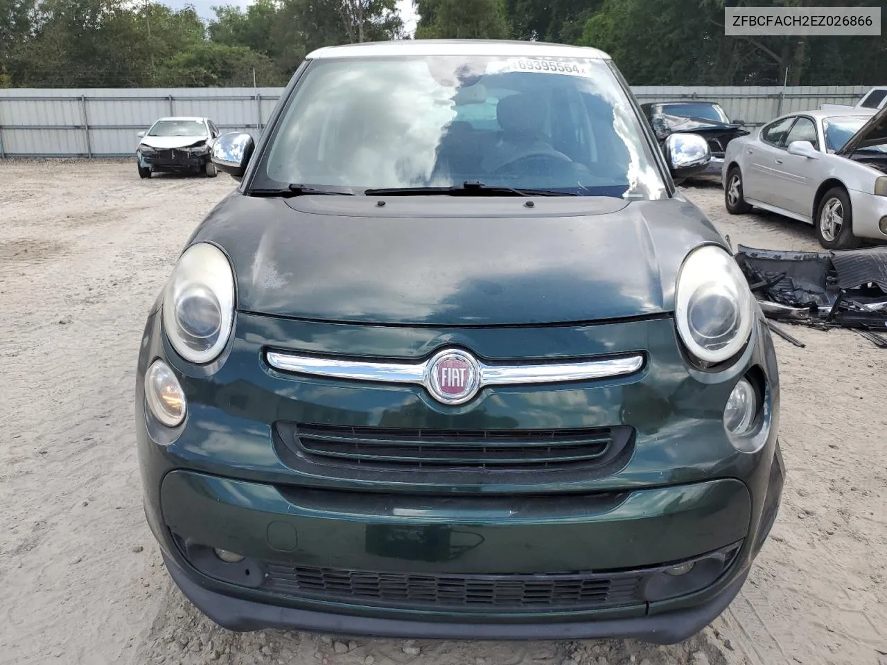 ZFBCFACH2EZ026866 2014 Fiat 500L Lounge