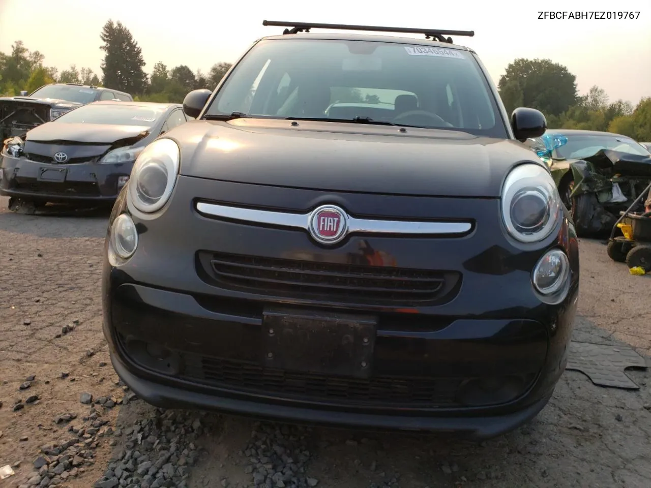 2014 Fiat 500L Easy VIN: ZFBCFABH7EZ019767 Lot: 70346544