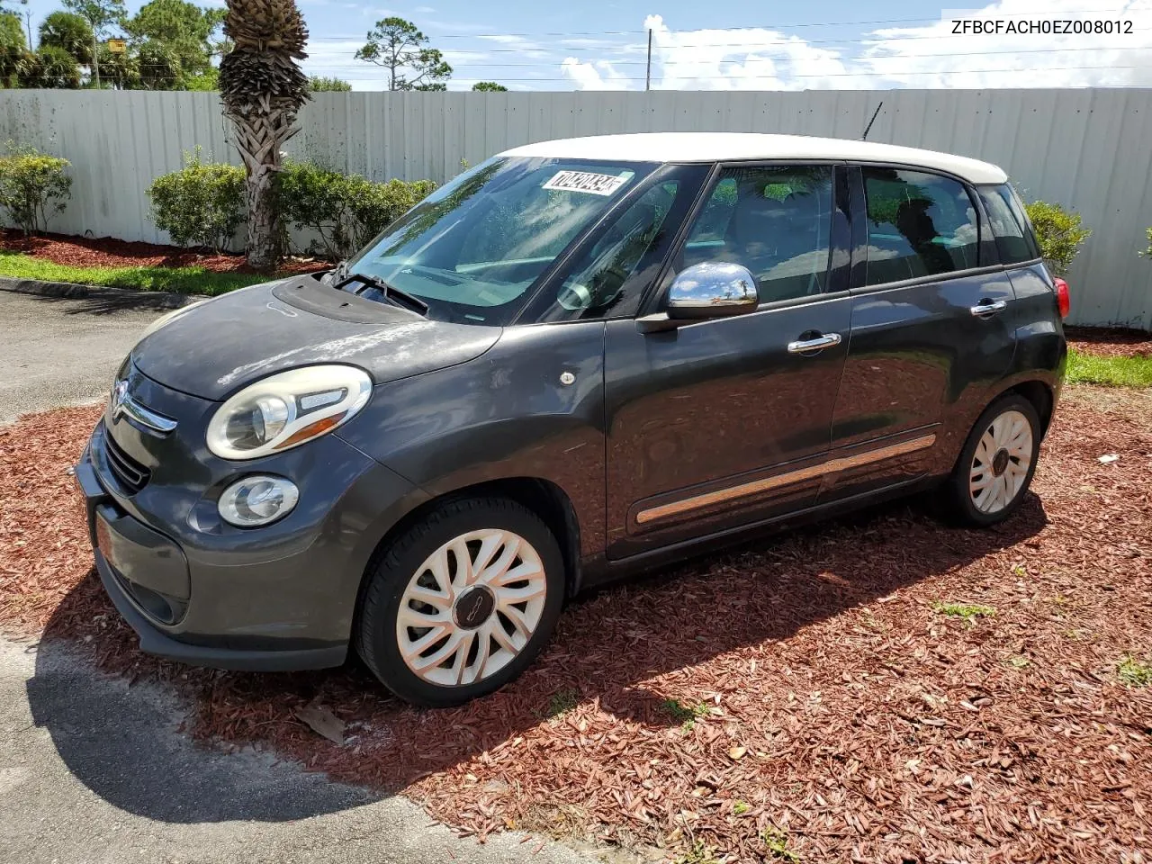 2014 Fiat 500L Lounge VIN: ZFBCFACH0EZ008012 Lot: 70420434