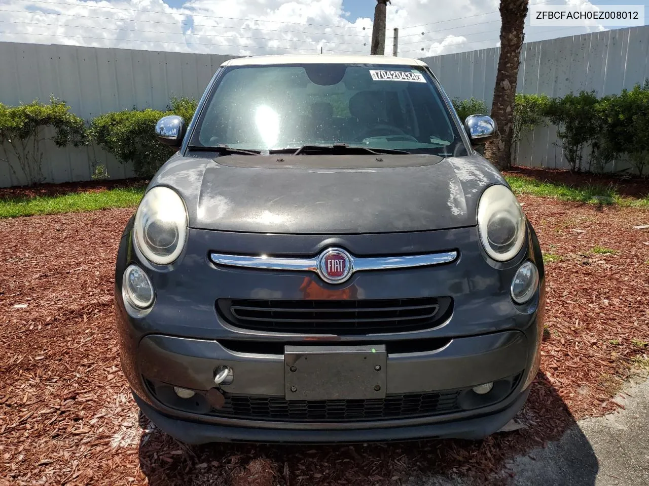 2014 Fiat 500L Lounge VIN: ZFBCFACH0EZ008012 Lot: 70420434