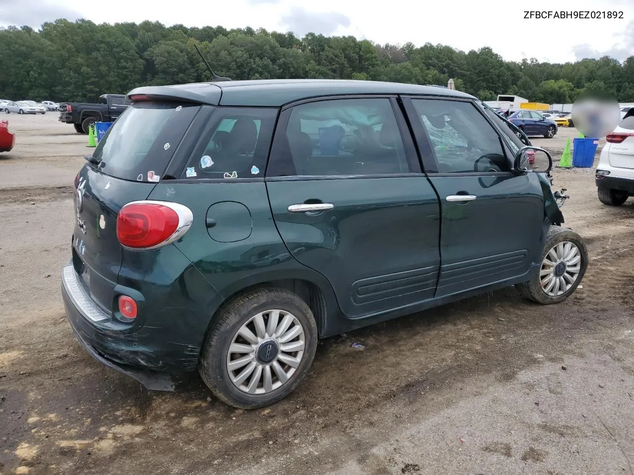 2014 Fiat 500L Easy VIN: ZFBCFABH9EZ021892 Lot: 70651504