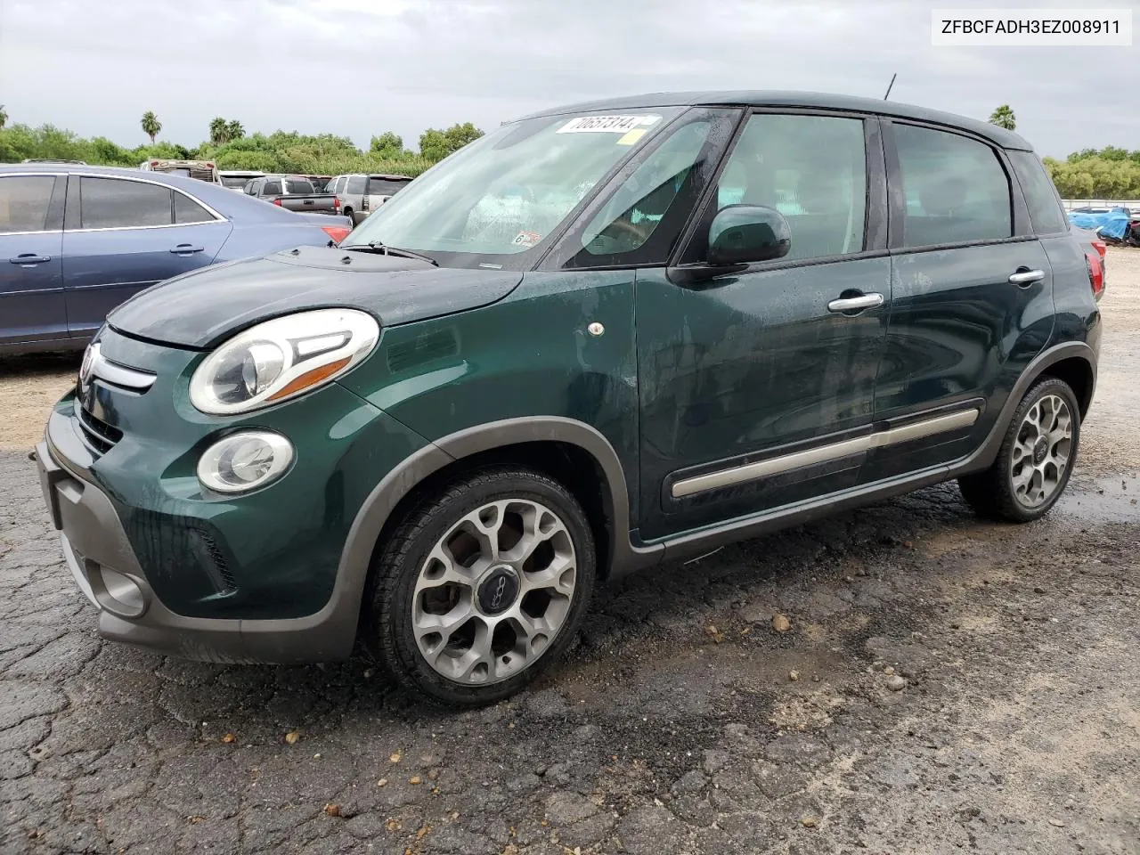 2014 Fiat 500L Trekking VIN: ZFBCFADH3EZ008911 Lot: 70657314