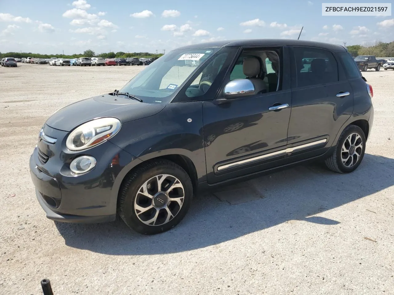 2014 Fiat 500L Lounge VIN: ZFBCFACH9EZ021597 Lot: 70775044