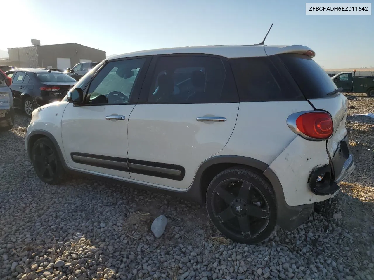 2014 Fiat 500L Trekking VIN: ZFBCFADH6EZ011642 Lot: 71474774