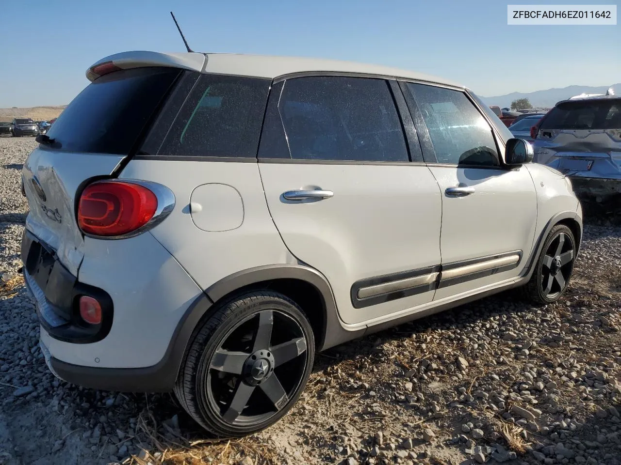 2014 Fiat 500L Trekking VIN: ZFBCFADH6EZ011642 Lot: 71474774