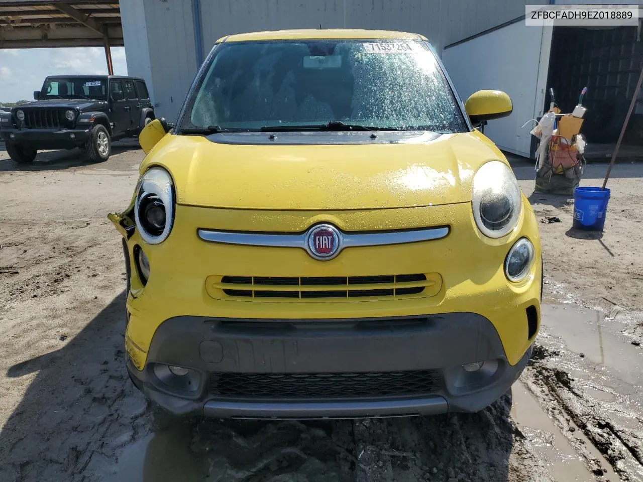 2014 Fiat 500L Trekking VIN: ZFBCFADH9EZ018889 Lot: 71537264