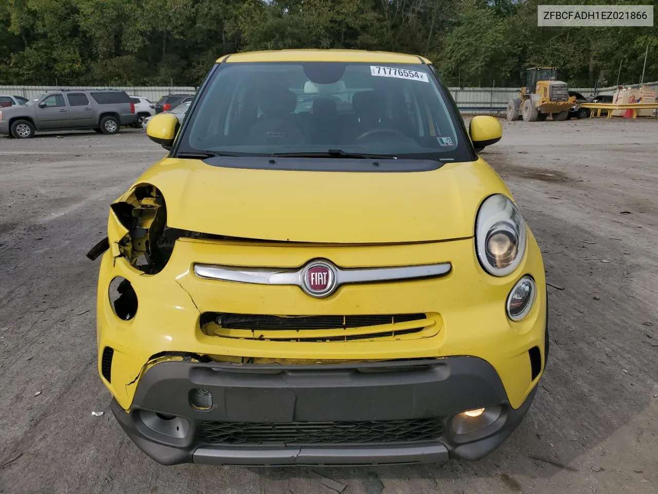 2014 Fiat 500L Trekking VIN: ZFBCFADH1EZ021866 Lot: 71776554