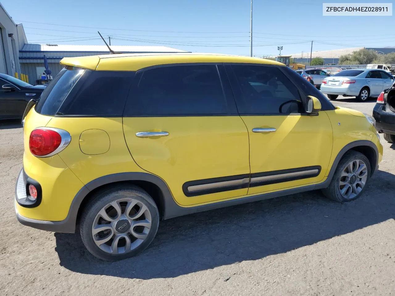 2014 Fiat 500L Trekking VIN: ZFBCFADH4EZ028911 Lot: 72002594