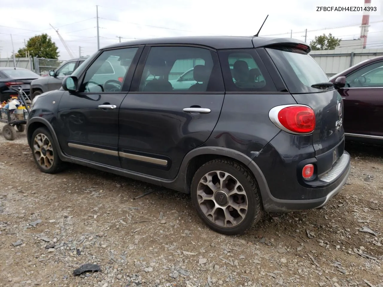 2014 Fiat 500L Trekking VIN: ZFBCFADH4EZ014393 Lot: 72790814