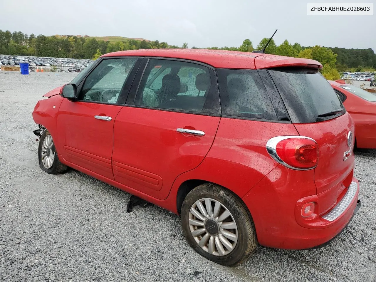 ZFBCFABH0EZ028603 2014 Fiat 500L Easy