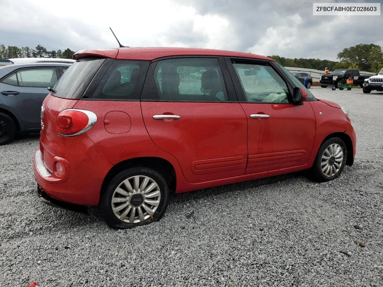 ZFBCFABH0EZ028603 2014 Fiat 500L Easy